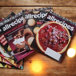 Allrecipes Magazines Lot Of 7 Spring Summer Fall Winter 2021-2024 Preowned